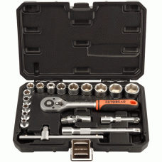 Комплект инструменти 19 бр. 3/8 