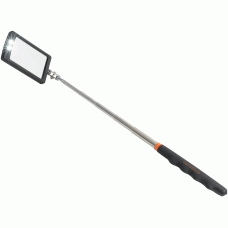 Квадратно огледало за инспекция с осветление