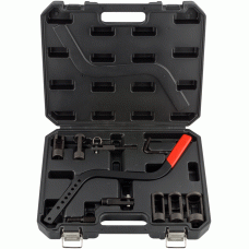 Universal valve spring compressor lever type