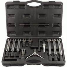 Разтегателен изтеглящ механизъм на траверса със сменяеми крака